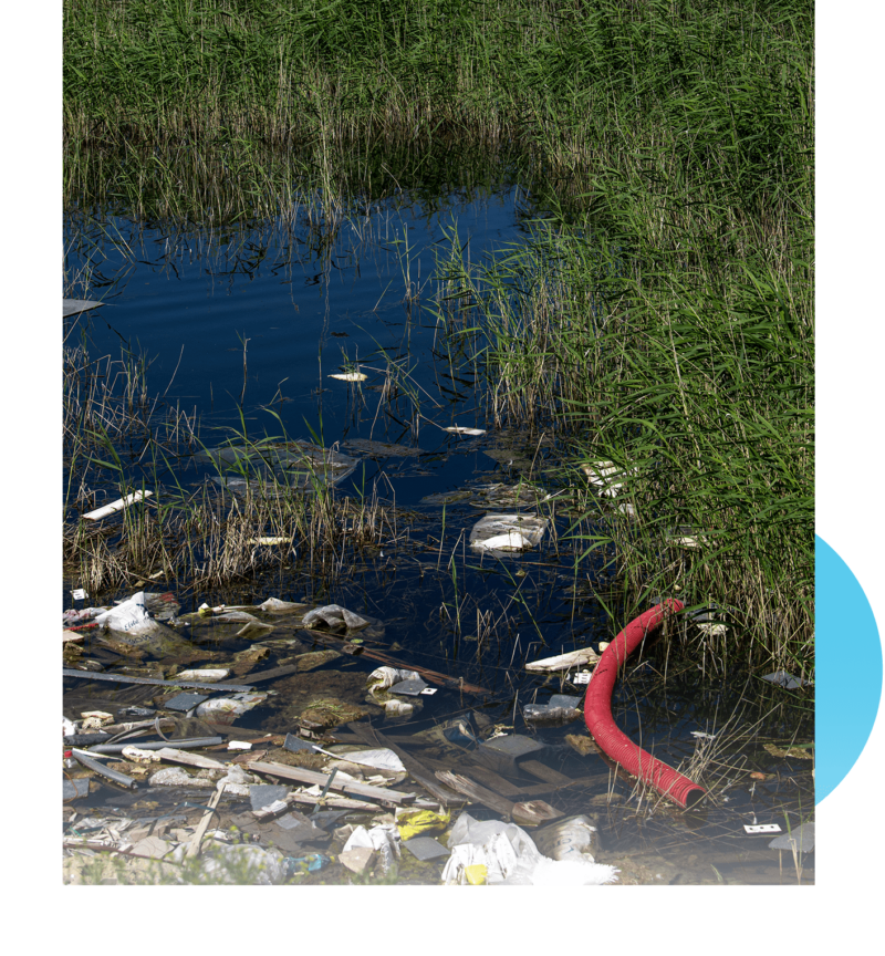 garbage in rivers garbage in river