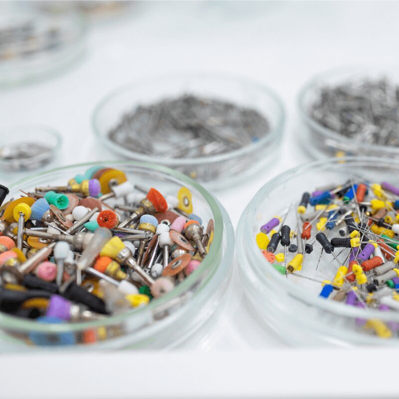 endodontic-files-and-reamers-dental-color-closeup Microplastics in lab being studied